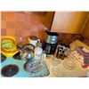 Image 1 : Kitchenware Including Sunbeam Coffee Maker and Glassware