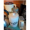Image 5 : Kitchenware Including Sunbeam Coffee Maker and Glassware
