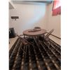 Image 1 : Metal Folding Card Table w/ 3 Padded Folding Chairs & More