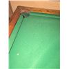 Image 11 : Wood-Framed Pool Table with Accessories and Cue Rack