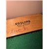 Image 13 : Wood-Framed Pool Table with Accessories and Cue Rack