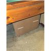 Image 14 : Wood-Framed Pool Table with Accessories and Cue Rack