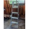 Image 6 : Aluminum Step Ladder and Metal Hand Truck