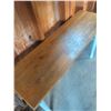 Image 4 : Rectangular Wood Table with Painted Turned Legs