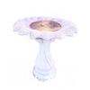 Image 2 : Cast Concrete Bird Bath, Approx. 27" Height and 20" Diameter