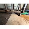 Image 14 : Metal Frame, Table & Toolbox w/ Contents: Adhesives, Hardware, etc on Rolling Dolly