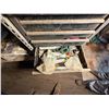 Image 7 : Metal Frame, Table & Toolbox w/ Contents: Adhesives, Hardware, etc on Rolling Dolly