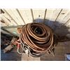 Image 2 : Multiple Coils Industrial Hose w/ Fitted Ends on Cart