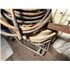 Image 6 : Multiple Coils Industrial Hose w/ Fitted Ends on Cart