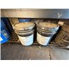Image 15 : Metal Mesh Shelving Unit 77" x 24" x 72"H w/ Contents: Metal Doors, Hoses, Air Brake Canister, Diese