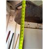 Image 13 : Metal 2-Door Cabinet 36" x 18" x 71"H w/ Misc Landscape Tools & Contents: Paint, Stop-Leak, etc
