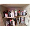 Image 9 : Metal 2-Door Cabinet 36" x 18" x 71"H w/ Misc Landscape Tools & Contents: Paint, Stop-Leak, etc