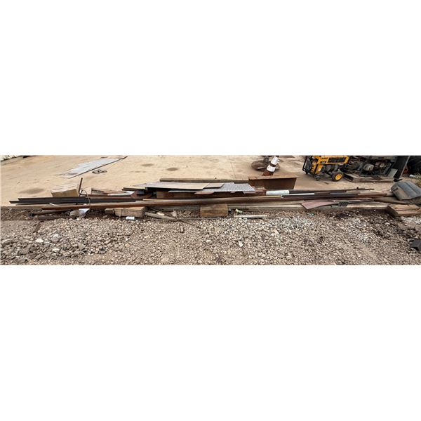 Multiple Lengths Angle Iron, Diamond Plate, Piping, Mesh Sheets, I-Beams, etc Misc Sizes
