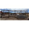 Image 1 : Large Metal Pallet Rack 412" x 36" x 120"H (barriers not included)