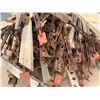 Image 4 : Multiple Wooden Lengths w/ Metal Wall Braces or Turnbuckles, Misc Sizes