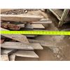Image 9 : Multiple Wooden Lengths w/ Metal Wall Braces or Turnbuckles, Misc Sizes