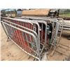 Image 2 : Multiple Crowd Control Steel Barriers 80"L