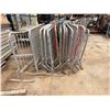 Image 4 : Multiple Crowd Control Steel Barriers 80"L