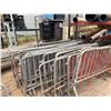 Image 2 : Multiple Crowd Control Steel Barriers 80"L