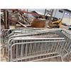 Image 2 : Multiple Crowd Control Steel Barriers 80"L