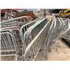 Image 3 : Multiple Crowd Control Steel Barriers 80"L