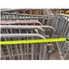 Image 7 : Multiple Crowd Control Steel Barriers 80"L