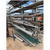 Image 5 : Metal Pipe Rack 113" x 62" x 108"H & Contents: Multiple Pipes, Misc Sizes