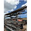 Image 6 : Metal Pipe Rack 113" x 62" x 108"H & Contents: Multiple Pipes, Misc Sizes