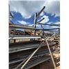 Image 2 : Metal Pipe Rack 113" x 62" x 108"H & Contents: Multiple Pipes, Misc Sizes