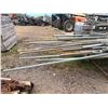 Image 2 : Metal Pipe Rack 121" x 52" x 75"H & Contents: Multiple Pipes, Misc Sizes