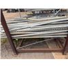 Image 4 : Metal Pipe Rack 121" x 52" x 75"H & Contents: Multiple Pipes, Misc Sizes
