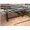 Image 7 : Metal Pipe Rack 121" x 52" x 75"H & Contents: Multiple Pipes, Misc Sizes