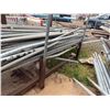 Image 8 : Metal Pipe Rack 121" x 52" x 75"H & Contents: Multiple Pipes, Misc Sizes