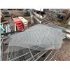 Image 2 : Multiple Chain Link Fence Sections & Metal Mesh 4'x8' Grates