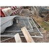 Image 4 : Multiple Chain Link Fence Sections & Metal Mesh 4'x8' Grates