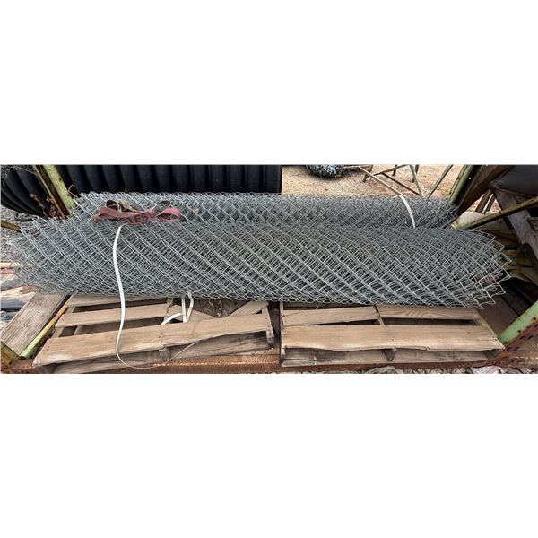 Qty 2 Rolls Chain Link Fencing 97"W