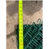 Image 5 : Qty 2 Rolls Green Chain Link Fencing 57" & 85"W