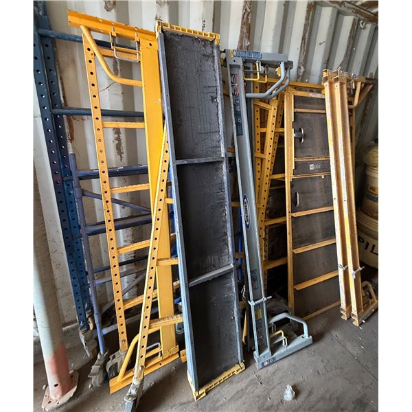 Multiple Werner & Metaltech Rolling Scaffolding Units 74" x 30"