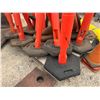 Image 3 : Multiple Orange Delineator Posts, Traffic Cones & Roll Yellow Sheeting