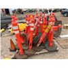 Image 5 : Multiple Orange Delineator Posts, Traffic Cones & Roll Yellow Sheeting