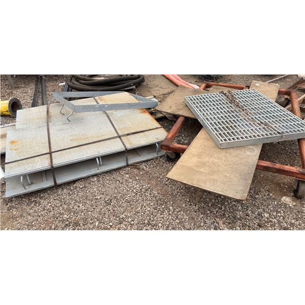Metal Drain Grate, Diamond Plate Sheets & Frames, etc