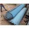 Image 3 : Multiple Rolls Blue Privacy-Slatted Chain Link Fencing 82"W