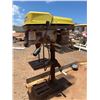 Image 14 : Metal Workbench w/ Attached Ryobi Drill Press 193" x 48" x 28"H (pick up the following week)
