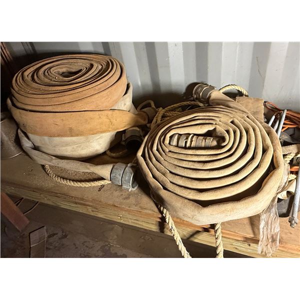 Qty 3 Lay-Flat Fire Hoses