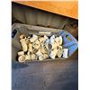 Image 5 : Multiple White PVC Plumbing Fittings & Pipe Sections, Wax-Tape Primer, Flanges, etc Misc Sizes
