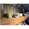 Image 9 : Multiple White PVC Plumbing Fittings & Pipe Sections, Wax-Tape Primer, Flanges, etc Misc Sizes