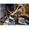 Image 7 : Multiple PVC & Metal Pipe Sections, Fittings, Clamps, Valve Handles, etc Misc Sizes