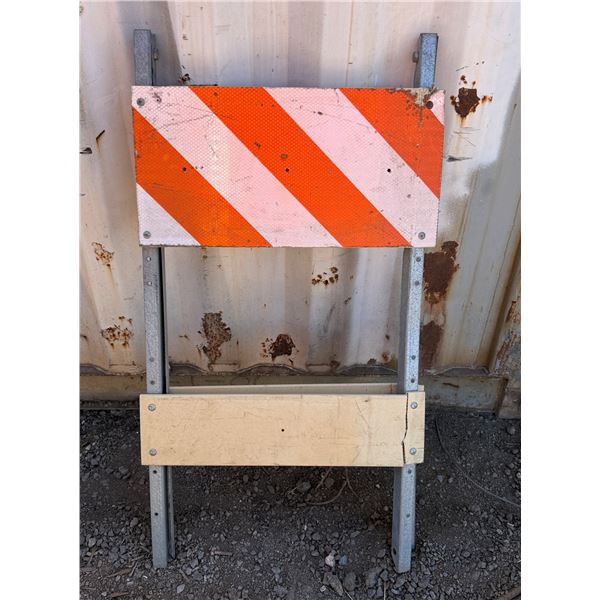 Qty Approx. 35 Construction Sawhorse Barricades