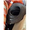 Image 6 : Qty Approx. 60 Multiple HDPE High-Density Polyethylene Traffic Drum Barrels w/ Bases