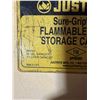 Image 4 : JustRite Sure-Grip EX Flammable Liquid Storage Cabinet 43" x 18" x 65"H w/ Contents: Paint, Cleaners